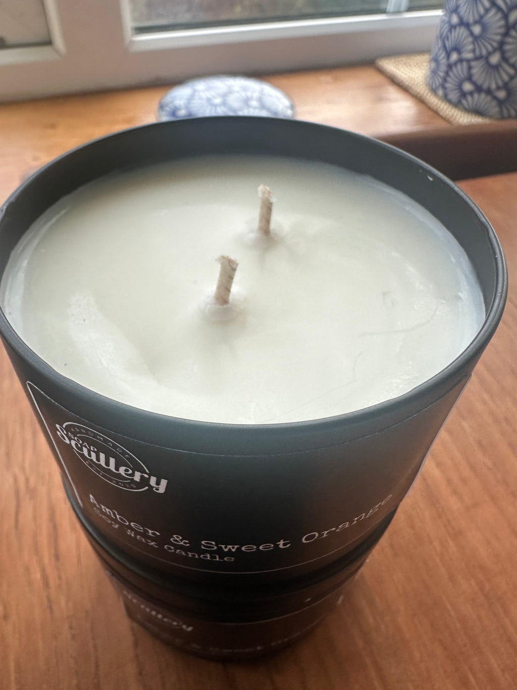 Soy Candle - Amber & Sweet Orange