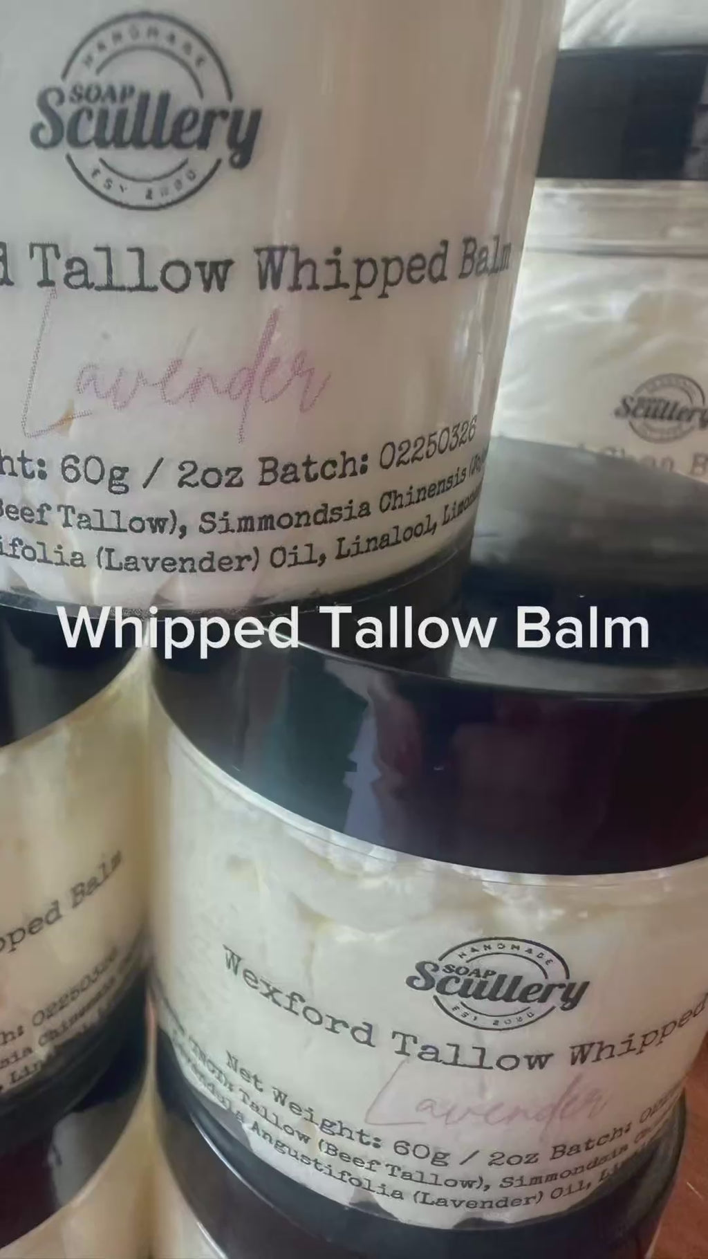 Whipped Tallow Face Balm
